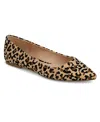 Mia Avi Pointed Toe Flat In Jaguar