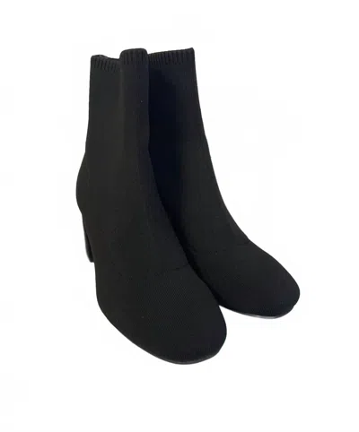 MIA WOMEN'S BASMA KNIT BOOT IN BLACK