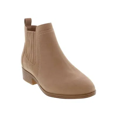 Mia Women's Belle Bootie In Stone In Gold