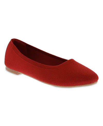 MIA WOMEN'S BRENDY KNIT BALLET FLATS