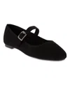 Mia Brita Mary Jane Flat In Black
