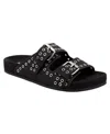 Mia Brooklyn Slide Sandal In Black