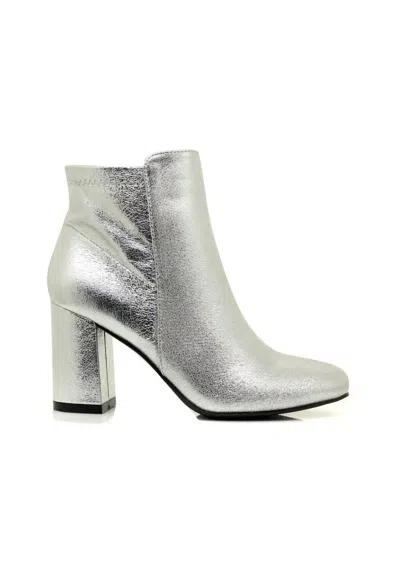Mia Women's Carla Ankle Boot In Silver