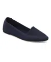 Mia Corrine Flat In Blue