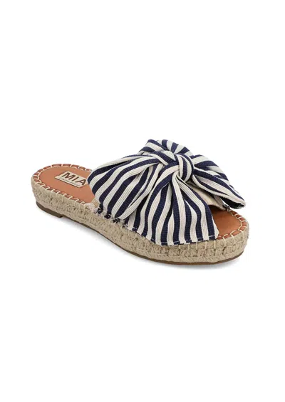 Mia Women's Danielle Sandal In Navy In Blue