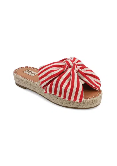 Mia Women's Danielle Sandal In Red