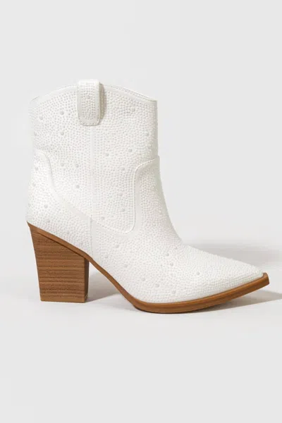 Mia Women's Dawson Bootie In White