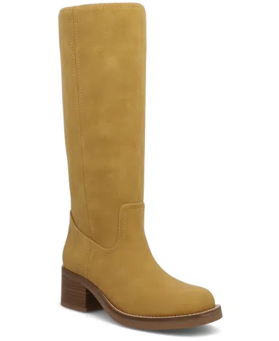 Mia Elias Knee High Boot In Brown