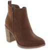 Mia Women's Erik Bootie In Cognac In Brown