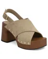 Mia Eudora Platform Sandal In Nude