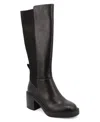 Mia Grier Knee High Boot In Black
