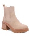 Mia Irie Platform Chelsea Boot In Sand