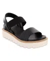Mia Jony Ankle Strap Platform Sandal In Black