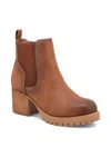 Shop Mia Women's Jonna Lug Sole Boot In Cognac In Green