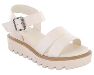 Mia Women's Jovie Platform Sandals In Bone In Neutral