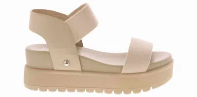 Mia Women's Junia Platform Sandal In Natural In Neutral