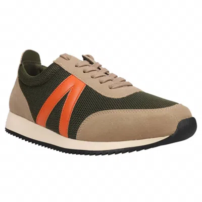 Mia Women's Kable Sneaker In Khaki In Multi