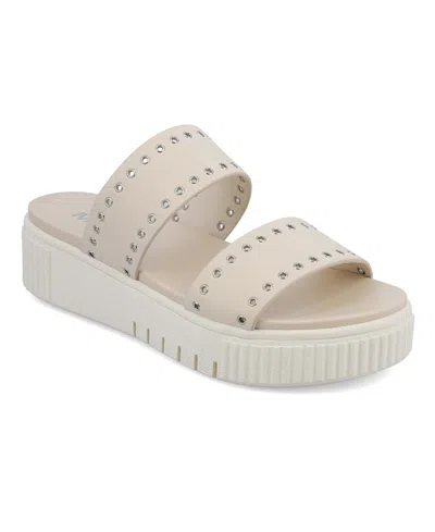 MIA WOMEN'S LEXI ROUND TOE SLIDE SANDALS