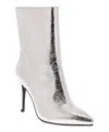 Mia Women's Mardi Stiletto Heel Dress Booties In Silver Metallic