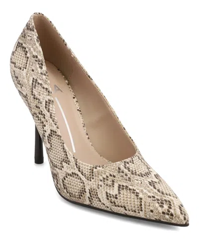 Mia Women's Margarita Pointed Toe Pumps In Multi