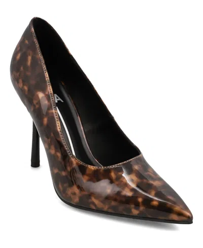 Mia Women's Margarita Pointed Toe Pumps In Purple