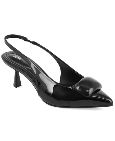 Mia Women's Nena Slingback Pointed Toe Pumps In Black
