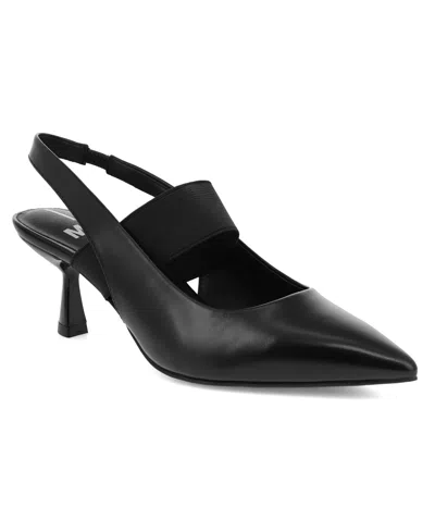 Mia Nicolette Slingback Pump In Black