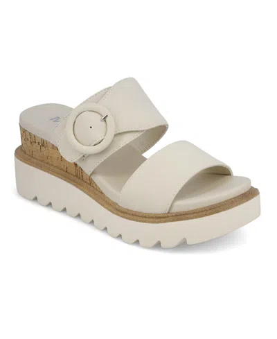 MIA WOMEN'S ODAL SLIP-ON WEDGE SANDALS