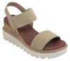 Mia Women's Olany Platform Sandal In Beige In Brown