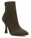 Mia Pamilla Knit Bootie In Brown