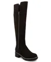 Mia Women's Pike Lug Sole Tall Boots In Black
