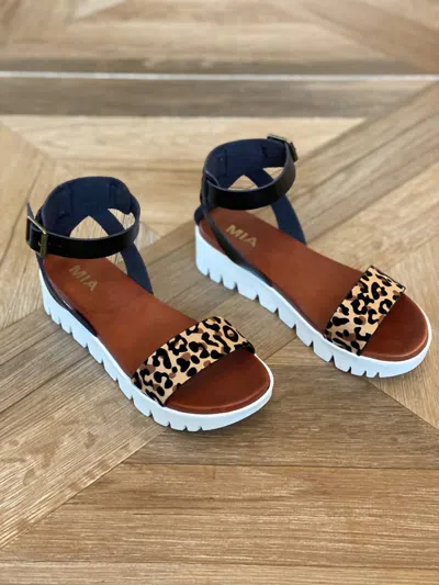 Mia Women's Rina Platform Sandal In Jaguar In Multi