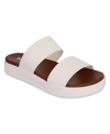 Mia Saige Platform Slide Sandal In Ice