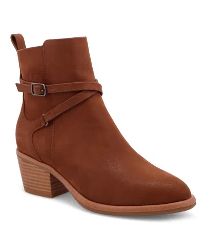 MIA WOMEN'S SANTINA BLOCK-HEEL WESTERN PRAIRIE BOOTIES
