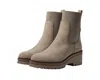 Mia Women's Soraya Chelsea Boots In Taupe In Green