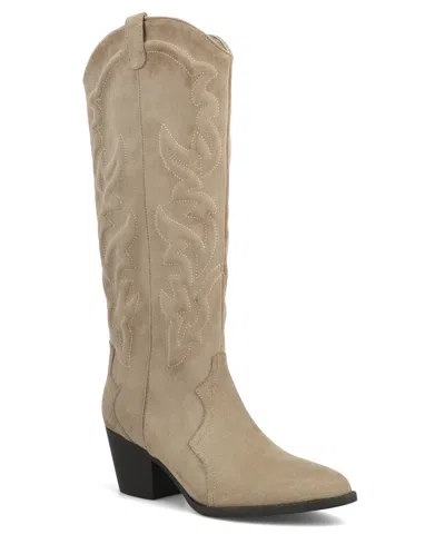 MIA WOMEN'S SPENSER POINTED TOE WESTERN STYLE TALL BOOTS