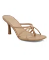 Mia Sybel Strappy Sandal In Nude