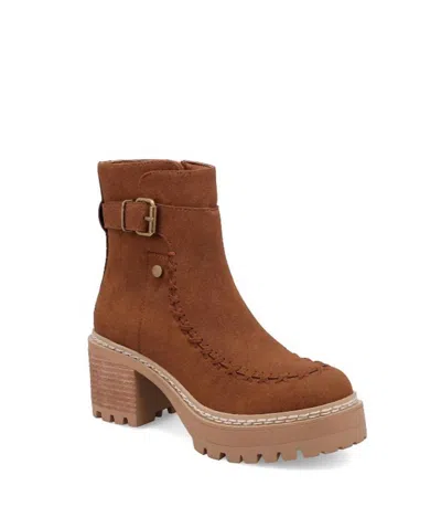 Mia Women's Toula Boots In Cognac/amber In Brown