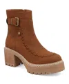 Mia Women's Toula Lug Sole Boot In Cognac In Cognac