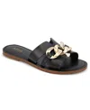 Mia Venetia Slide Sandal In Black