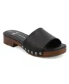 Mia Women's Xonia Studded Round Toe Sandals In Black