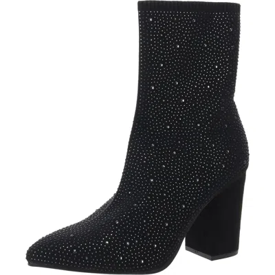 Mia Womens Rhinestone Man Made Mid-calf Boots In Multi