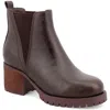 Mia Jody Lug Sole Platform Chelsea Boot In Brown