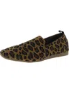 Mia Yohanna Womens Slip On Square Toe Fashion Loafers In Brown