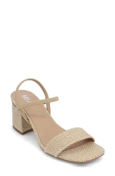 Mia Zissy Slingback Sandal In Neutral