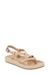 Mia Zurie Slingback Sandal In Beige