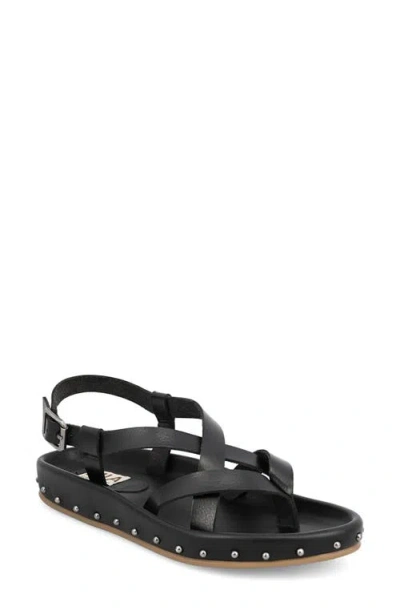Mia Zurie Slingback Sandal In Black