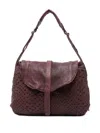 Mialuis Do Leather Shoulder Bag In Red