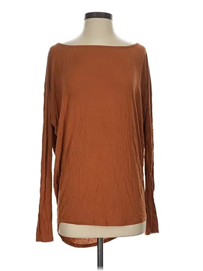 Pre-owned Miami 3/4 Sleeve T-shirt In Brown