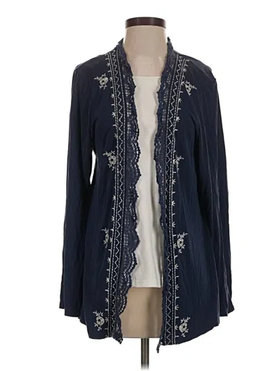 Pre-owned Miami Cardigan Sweater In Blue